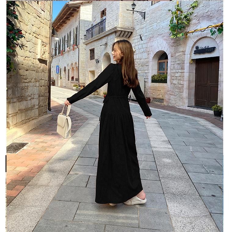 2025 New Tall Spring and Autumn Extra Long Dresses