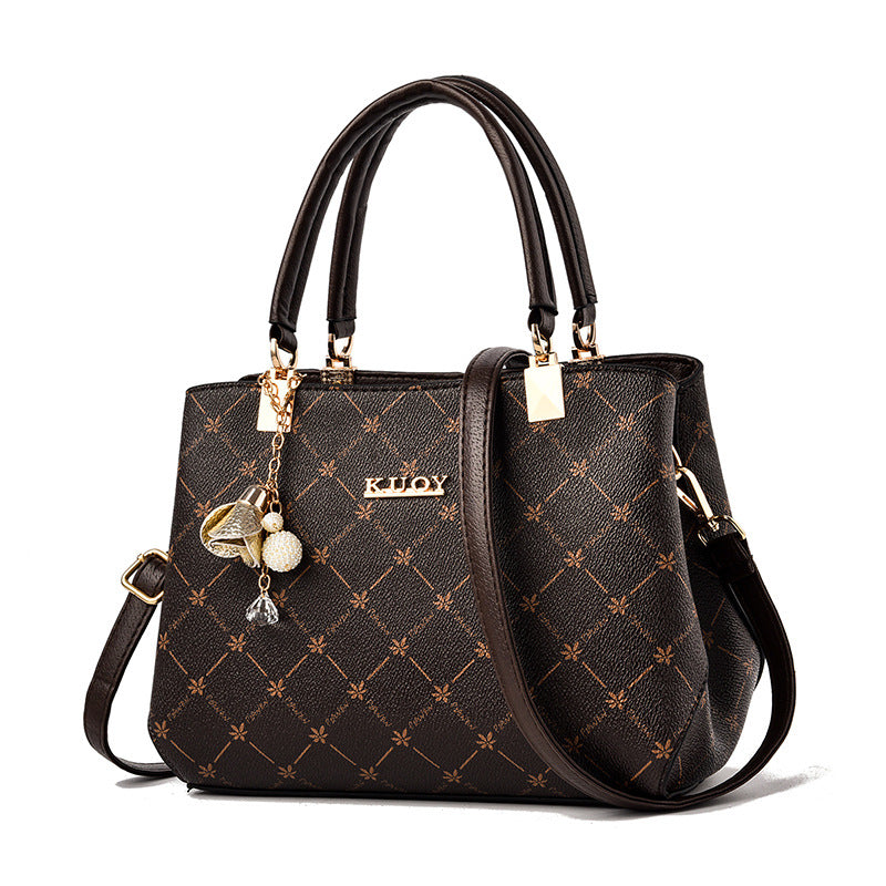 2025 new bag large capacity female handbag atmospheric single shoulder crossbody bag