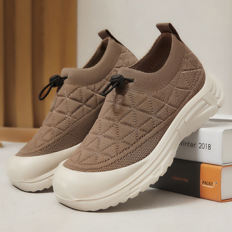 Women's shoes soft bottom not tired feet spring new a stirrup lightweight soft bottom cloth shoes
