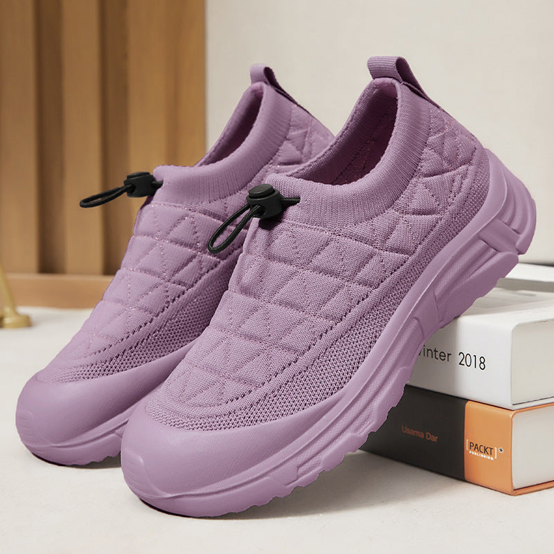 Women's shoes soft bottom not tired feet spring new a stirrup lightweight soft bottom cloth shoes