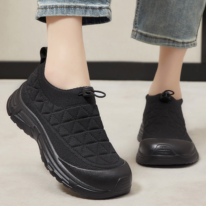 Women's shoes soft bottom not tired feet spring new a stirrup lightweight soft bottom cloth shoes