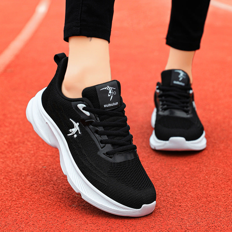 Spring and Autumn Breathable Mesh Running Shoes Lightweight Soft Bottom Casual Travel Shoes
