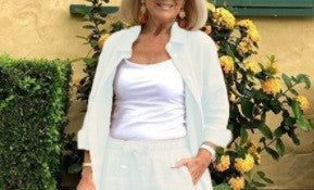 (Any two items 25% off ) Casual cotton-linen jacket and loose-fitting trousers set