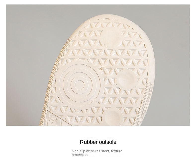 Spring and Autumn thin bottom heightening casual wearable Korean plate shoes